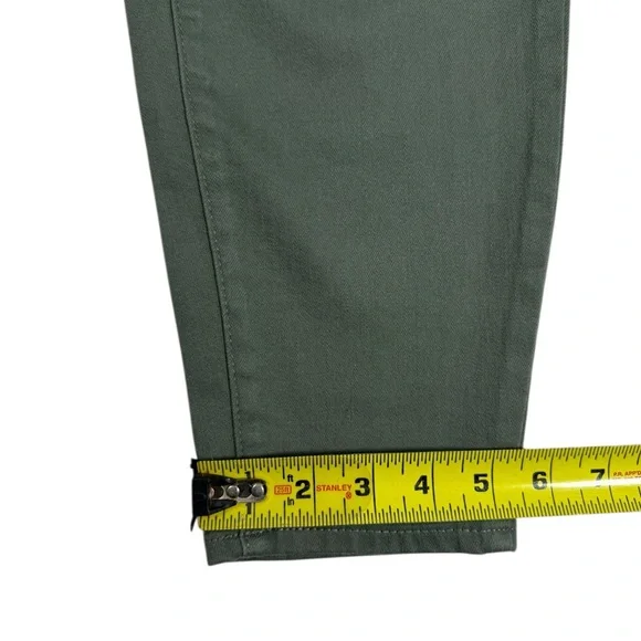 Talbots High Waist Jegging Pants Size 14P Green Stretch Ankle Skinny Casual NWT - Picture 6 of 9